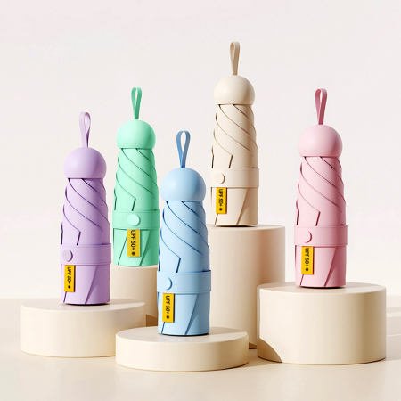 레드스타 초경량 머쉬룸 파우치 암막 5단 우양산 #2