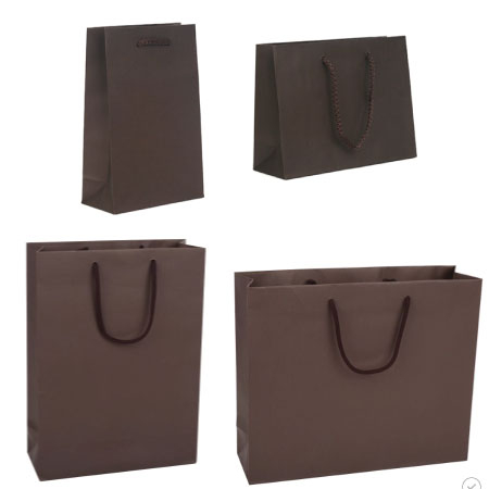 아베오 종이쇼핑백 브라운시리즈 기성사이즈 #2