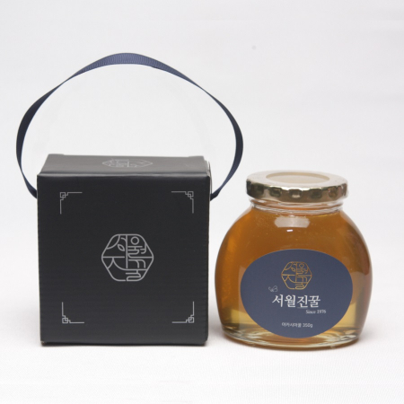 천연벌꿀 국내산 꿀 명절 답례품 선물세트 서월진꿀 350g #5