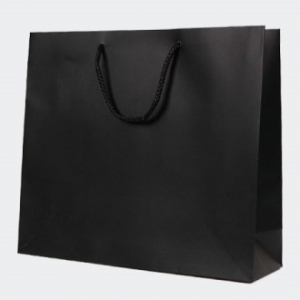 무광C 정3호 블랙 종이쇼핑백 33x10x29