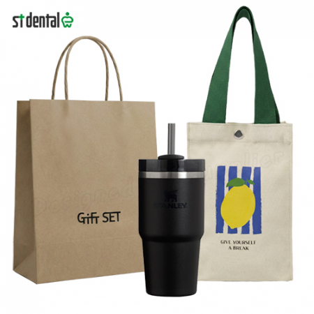 스탠리 퀜처 플로우스테이트 텀블러 591ml 블랙 (파우치+쇼핑백) #2