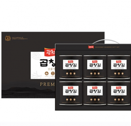 맛있는 곱창김 광천김 6캔 설선물 김세트 #3
