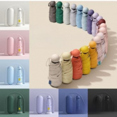 5단 캡슐 우산 양우산 uv차단 우양산