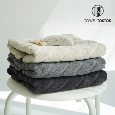 국내생산 타월톡톡 헤링본 빨아쓰는 순면 발매트 260g #2