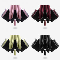 레드스타 거꾸로 암막 3단 자동 양우산