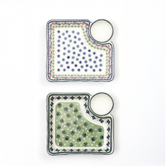 폴라브 만두접시 2종세트