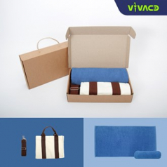 코튼라이트 에코백 + 솔리드 코마타월