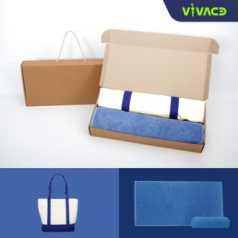 코튼클래식 에코백 + 솔리드 코마타월