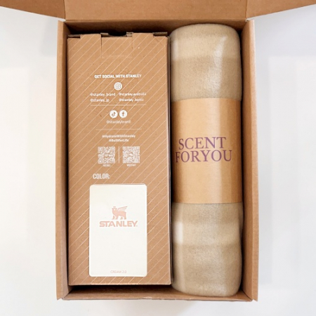 센트포유 스탠리 퀜처 H2.0 플로우스테이트 591+패턴담요세트 #4