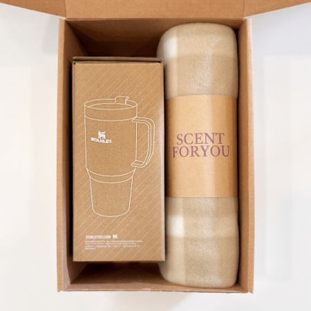 센트포유 스탠리 서버번머그473+패턴담요세트 #4