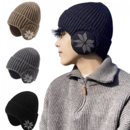 비니 비니모자 귀마개모자 방한모자 겨울모자 니트비니 #3