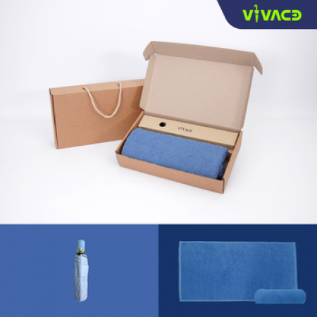 비바체 바시코 3단 우양산 X 솔리드 코마타월 #2