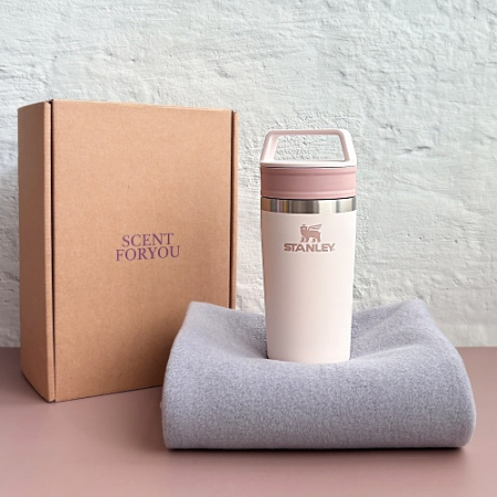 센트포유 스탠리 카페투고 트래블머그354+국산담요세트 #3