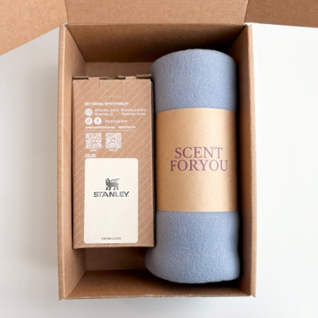 센트포유 스탠리 카페투고 트래블머그236+국산담요세트 #4