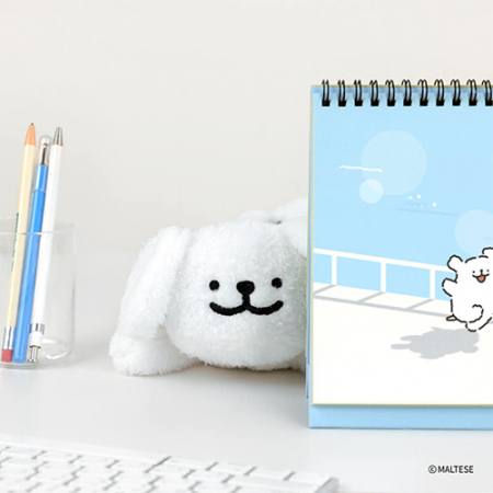 몰티즈 부클 인형 필통 #3