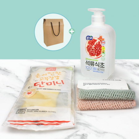 친환경주방세제 락앤락수세미 단미니고무장갑 #2