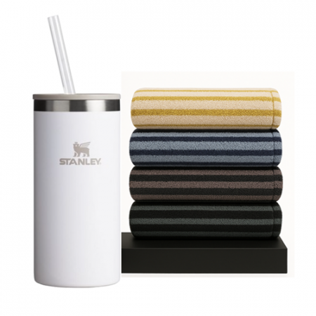 스탠리 캔쿨러 에브리데이컵 443ml+송월고급핸드타올세트 #2