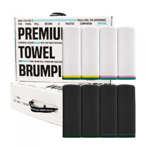 [4Towel] 브룸피 뱀부 프리미엄 타올 40수 200g 기프트 세트