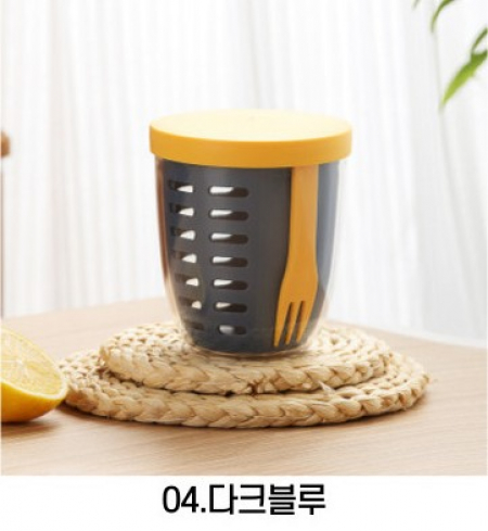 [인증제품] 휴대용 후르츠팟 과일통 런치박스 #6