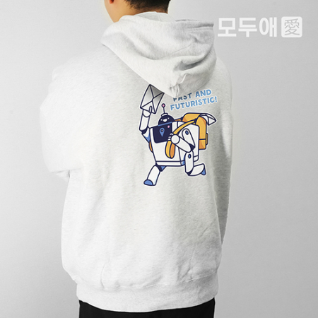 모두애 X 유나이티드 애슬 오버핏 후드티 #3