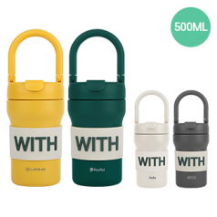 [오모키] 클로버 핸들 텀블러 500ml