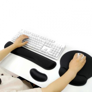 메모리폼 컴퓨터 PC 노트북 키보드 마우스 패드 팜레스트 손목 보호대 쿠션 받침대 거치대