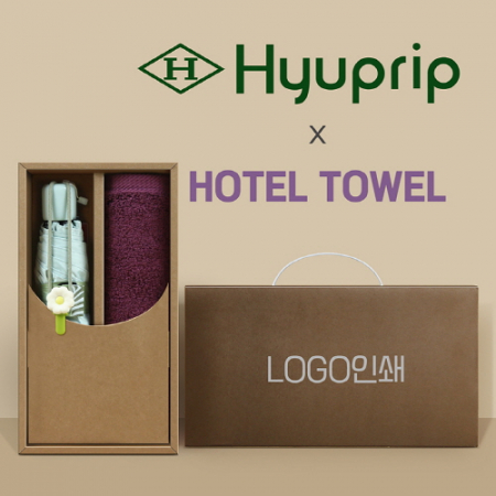 협립 5단53 데이지 암막 30D 고밀도 우양산 +코마40수200호텔타월-세트 #2