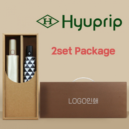 협립 3단60 8K 와인하트 암막 완전자동우산 +협립3단미니스타앵글완전자동우양산-세트 #2