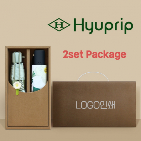 협립 5단53 데이지 암막 30D 고밀도 우양산 +협립3단 뉴플라워즈 완전자동 양우산-세트 #2