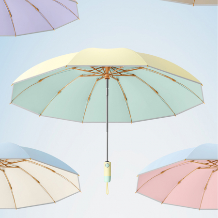 골드라인 캔디팝 거꾸로 암막 3단 자동 양우산 #2