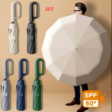 양우산 카라비너 3단자동 우산 우양산 선물 답례품 #2