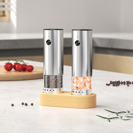 뉴에이커 미니 소금 후추 전동그라인더 1+1 #3