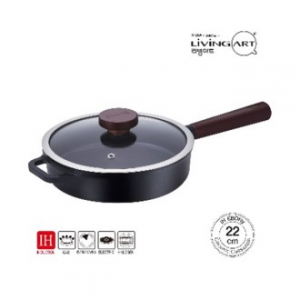 에보니 통주물 인덕션 세라믹 편수전골냄비22cm