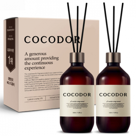 코코도르 프리미엄 디퓨저 500ml 2개입+에코백 #2