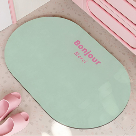 파스텔규조토 컬러규조토 감성욕실매트 규조토발매트 인테리어욕실매트 욕실건조매트 #3