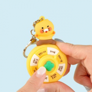 캐릭터 행운 룰렛 키링