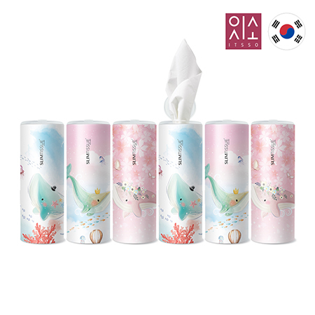 잇소 슬림티슈 내마음속고래(기성품+스티커부착) #6