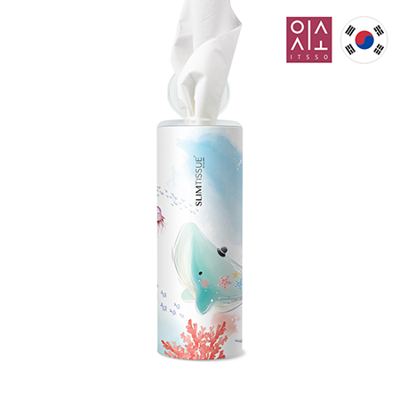 잇소 슬림티슈 내마음속고래(기성품+스티커부착) #3