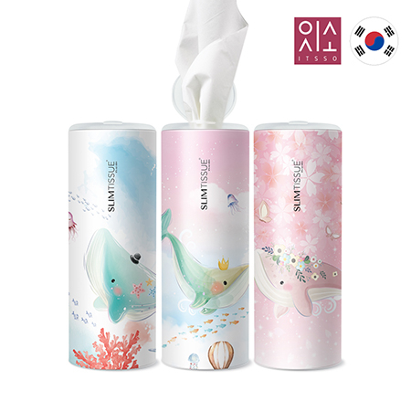 잇소 슬림티슈 내마음속고래(기성품+스티커부착) #2
