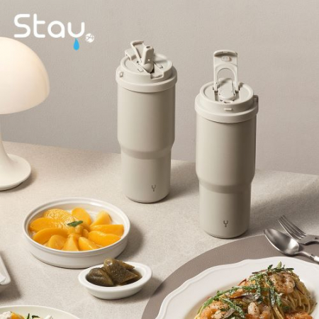 스테이24 대용량 쓰리웨이텀블러 보온보냉 빨대 #6