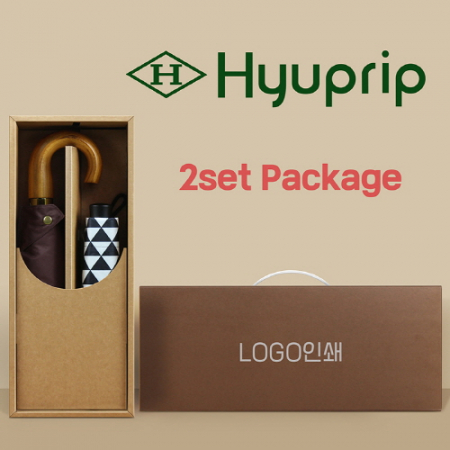 협립 3단60 곡자 슈퍼 엔티크 초고밀도 완전자동 우양산 +협립3단미니스타앵글수동우양산-세트 #2