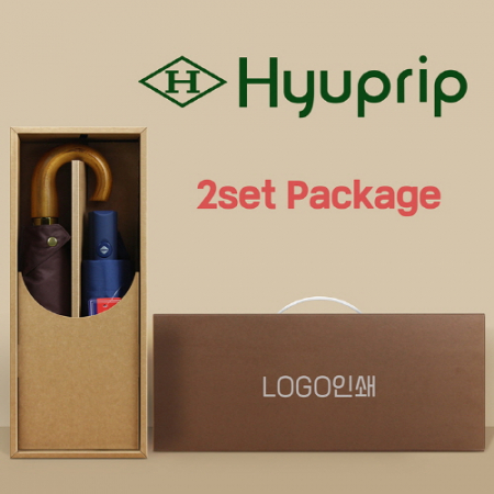 협립 3단60 곡자 슈퍼 엔티크 초고밀도 완전자동 우양산 +협립3단모던완전자동우산-세트 #2