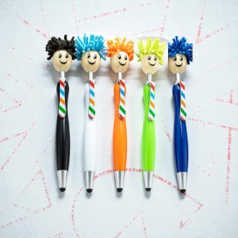 뽀글머리 스크린 터치 볼펜 // 색상선택