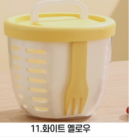 [인증제품] 그립 후르츠팟 과일통 런치박스 #5