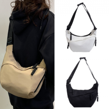 남녀공용 숄더백 무지가방 크로스백 보조가방 데일리백 #2
