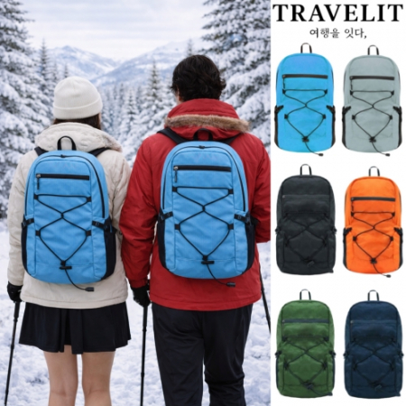 트래블잇 프리미엄 에어 폴딩백팩 PAB-02 초경량 등산가방-스카이 #3