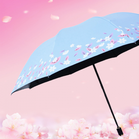 썸머브리즈 3단수동우양산(암막코팅) #2