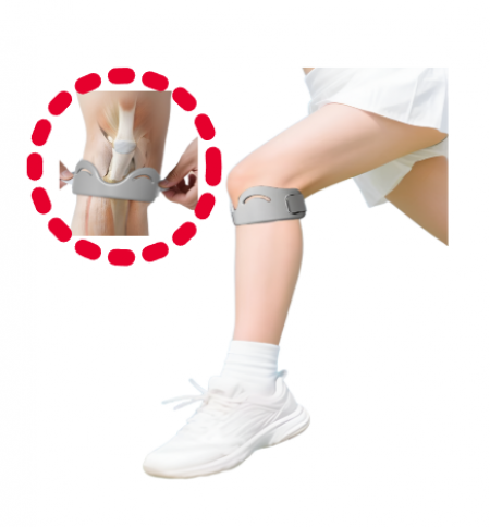 무릎연골 부상방지용 남여 공용 ABS실리콘 무릎보호대 #2