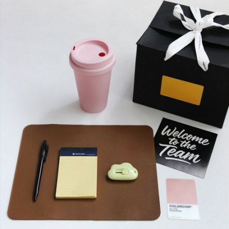 웰컴키트 라이트ver 신입사원 인턴 회사 입사 단체 축하 선물 박스 패키지 키트 #2