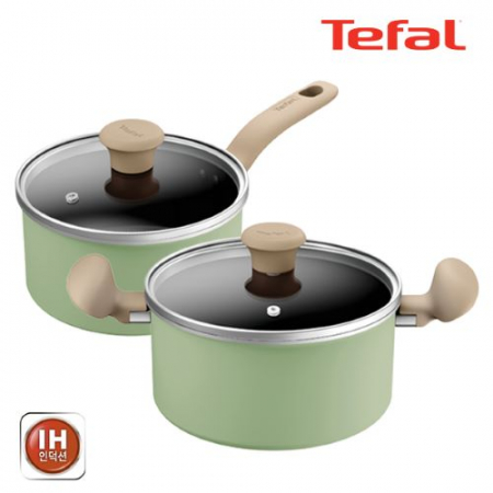 테팔 IH 인덕션 티타늄 루아 냄비 2종 세트 (편수냄비 18cm + 양수냄비 20cm) #3